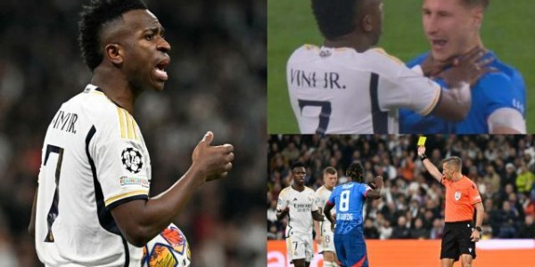 皇马名宿批维尼修斯：行为太幼稚，必须要控制情绪